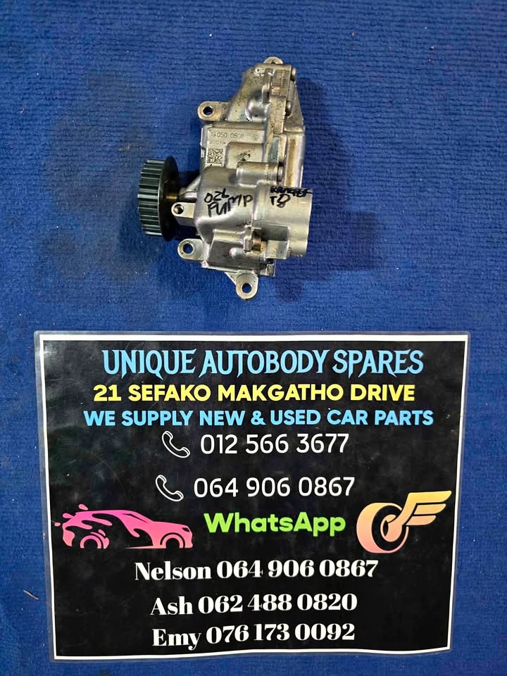 Ford Ranger T8 Oil Pump - Private Seller Ford Ranger T8 Oil Pump - Private Seller