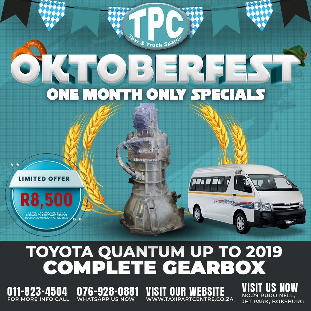 Toyota Quantum up to 2019 Complete Gearbox - Private Seller Toyota Quantum up to 2019 Complete Gearbox - Private Seller