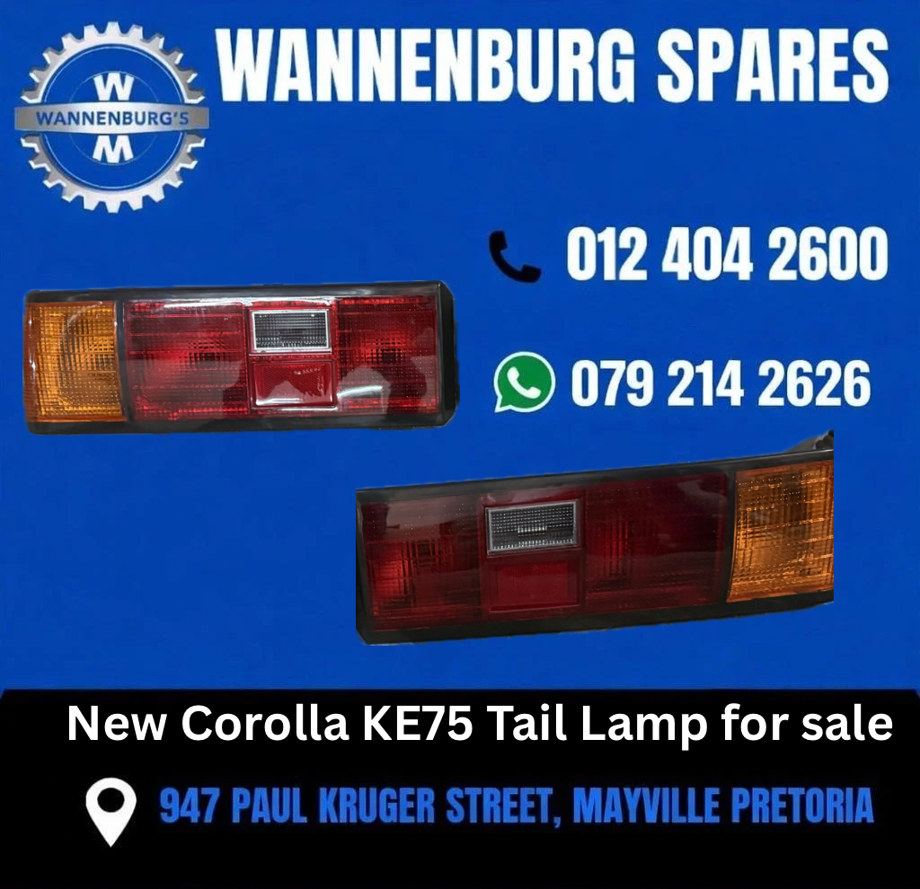 Toyota Corolla KE75 Tail Lamp - Private Seller Toyota Corolla KE75 Tail Lamp - Private Seller