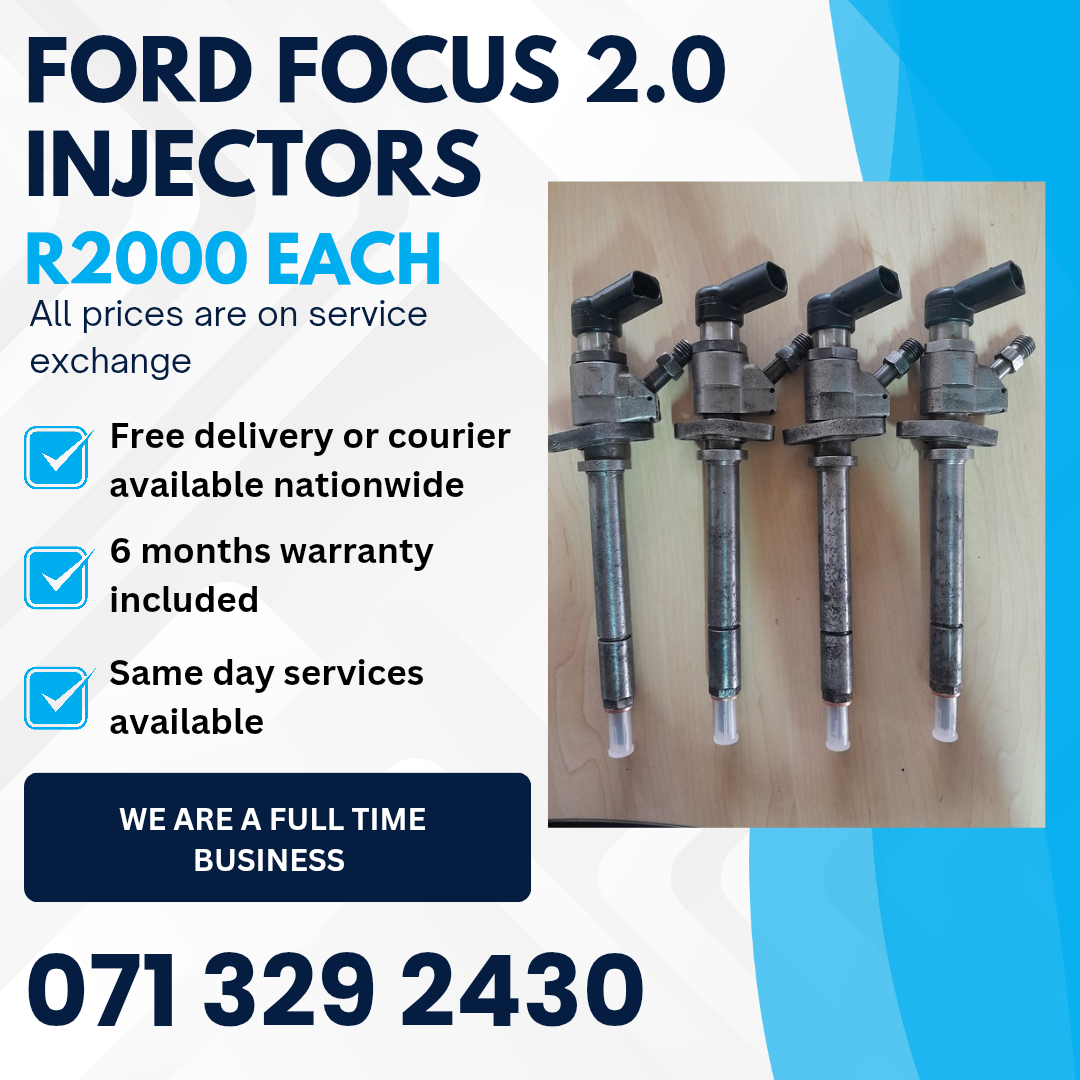 FORD FOCUS 2.0 INJECTORS FOR SALE WITH WARRANTY - Private Seller FORD FOCUS 2.0 INJECTORS FOR SALE WITH WARRANTY - Private Seller