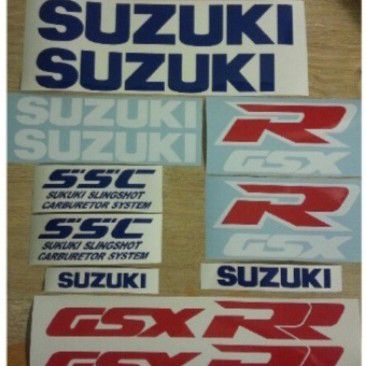 91 Suzuki GSXR 400R - SP2 stickers decals sets | Junk Mail Marketplace