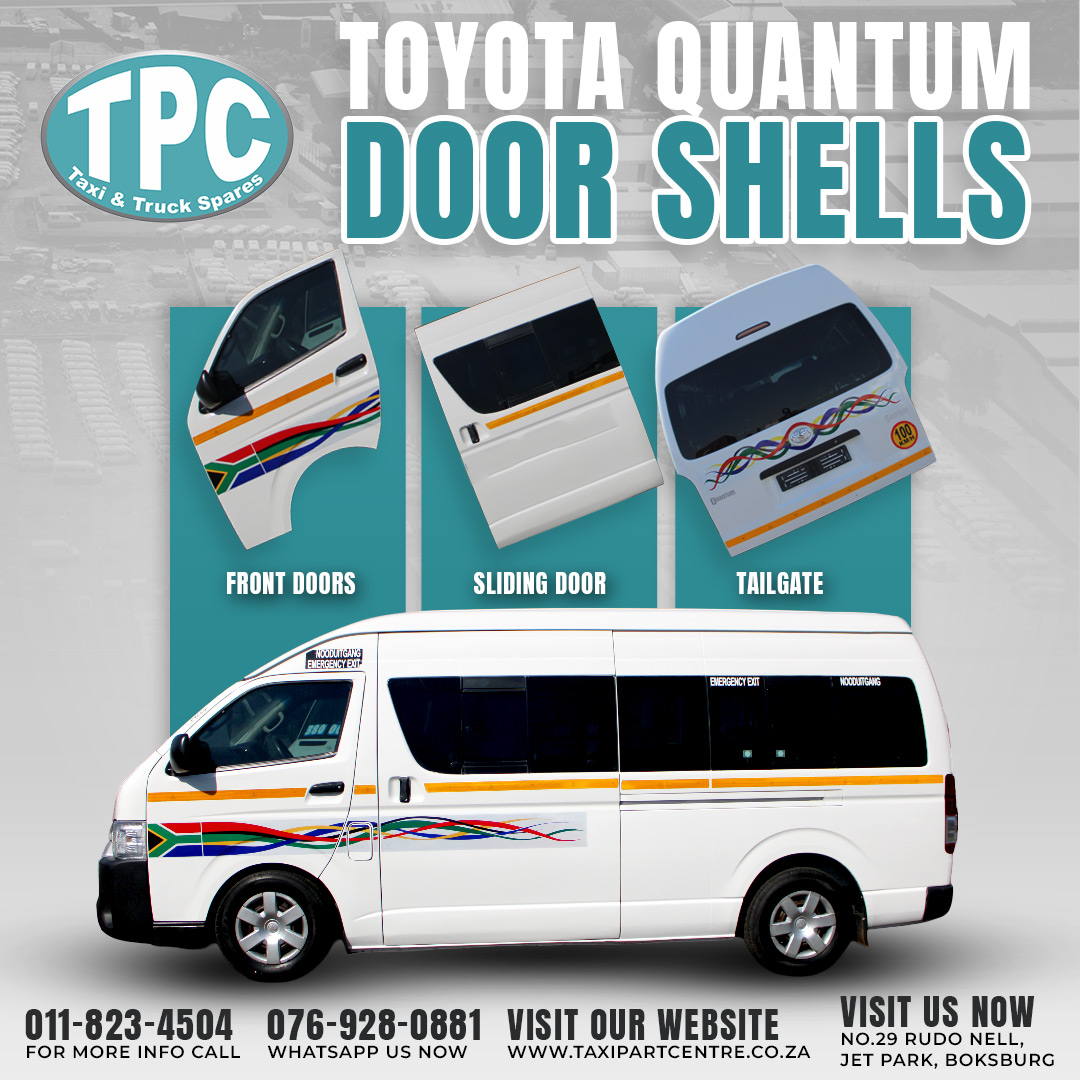 Come to our Store and get a great deal on Toyota Quantum Doors shells - Private Seller Come to our Store and get a great deal on Toyota Quantum Doors shells - Private Seller