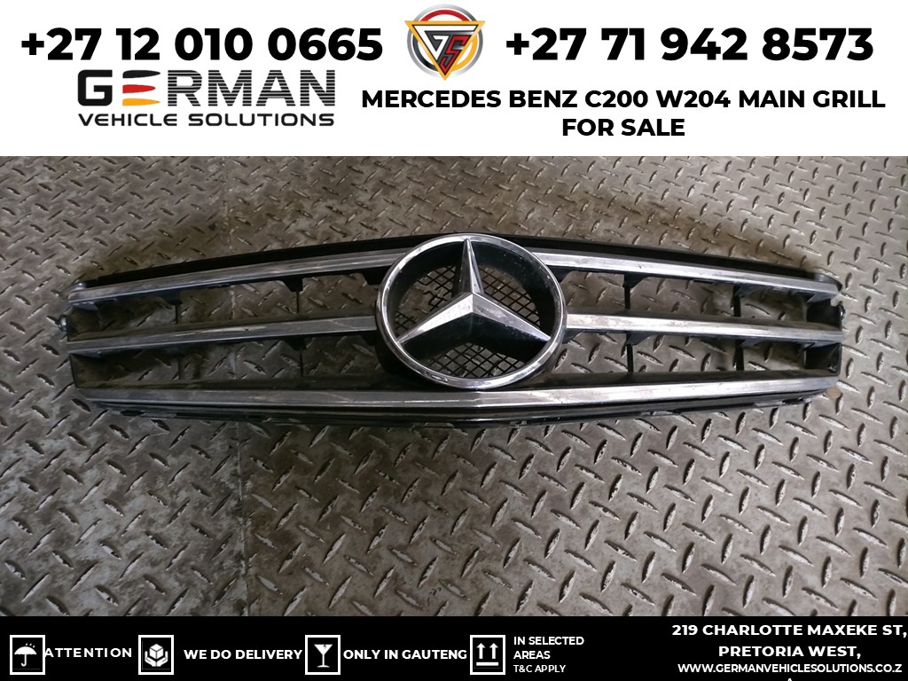 Mercedes Benz c200 w204 main grill second hand part available - Private Seller Mercedes Benz c200 w204 main grill second hand part available - Private Seller