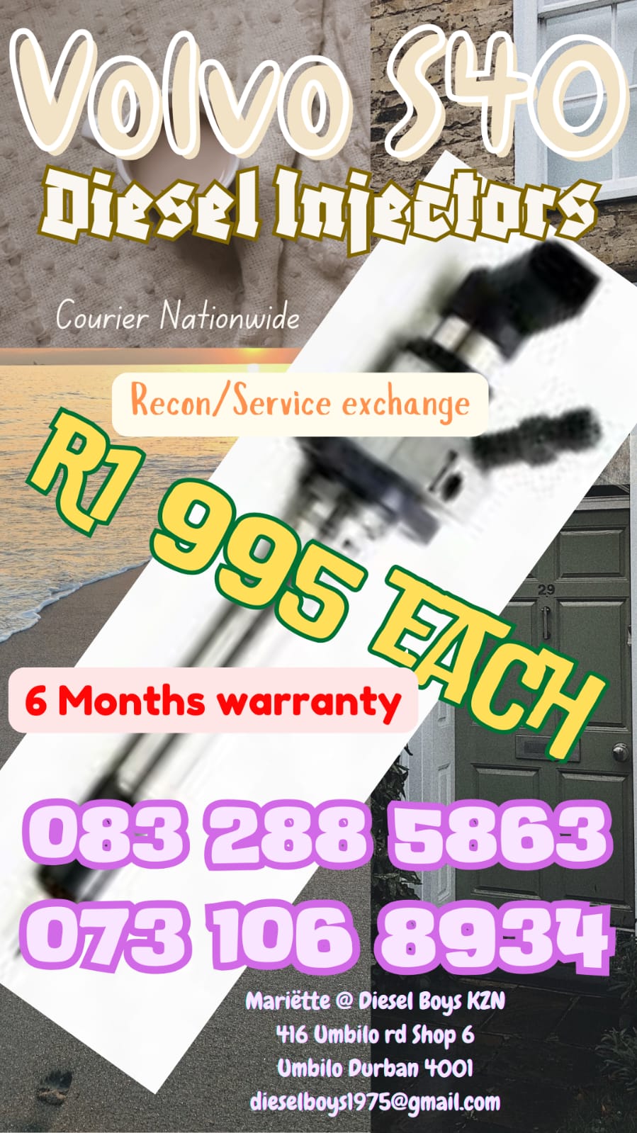 Volvo S40 Diesel Injectors - Private Seller Volvo S40 Diesel Injectors - Private Seller