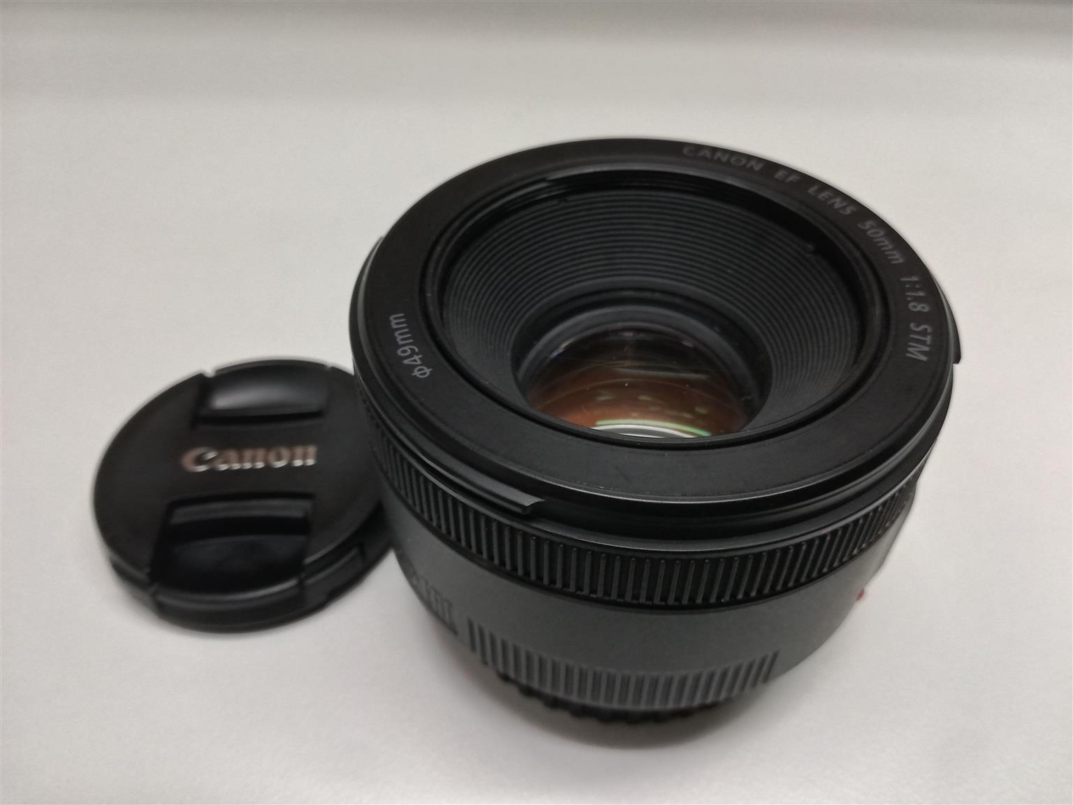 Canon 50mm f/1.8 STM lens