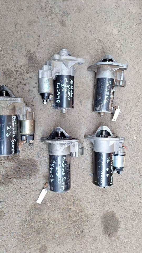 2014 Mahindra Scorpio mHawk pickup 2.2 starter for sale @ circle 7 used parts - Private Seller