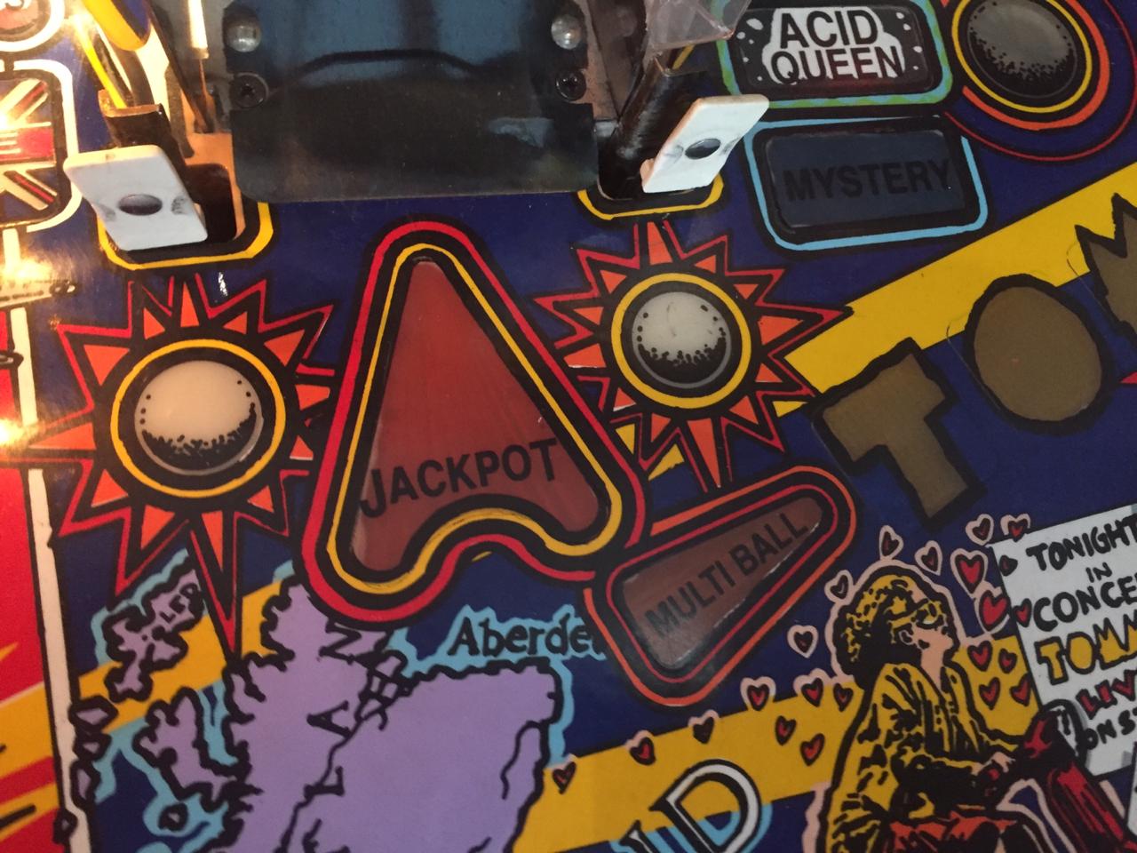 Tommy the Whooo Pinball Machine for Sale