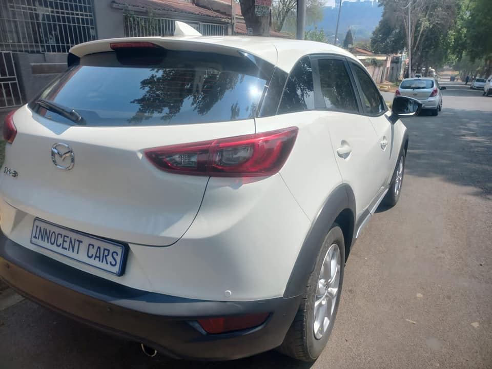 2017 MAZDA CX3 2.0 PETROL, AUTOMATIC, WHITE COLOR, MILEAGE 99000KMS, SUNROOF