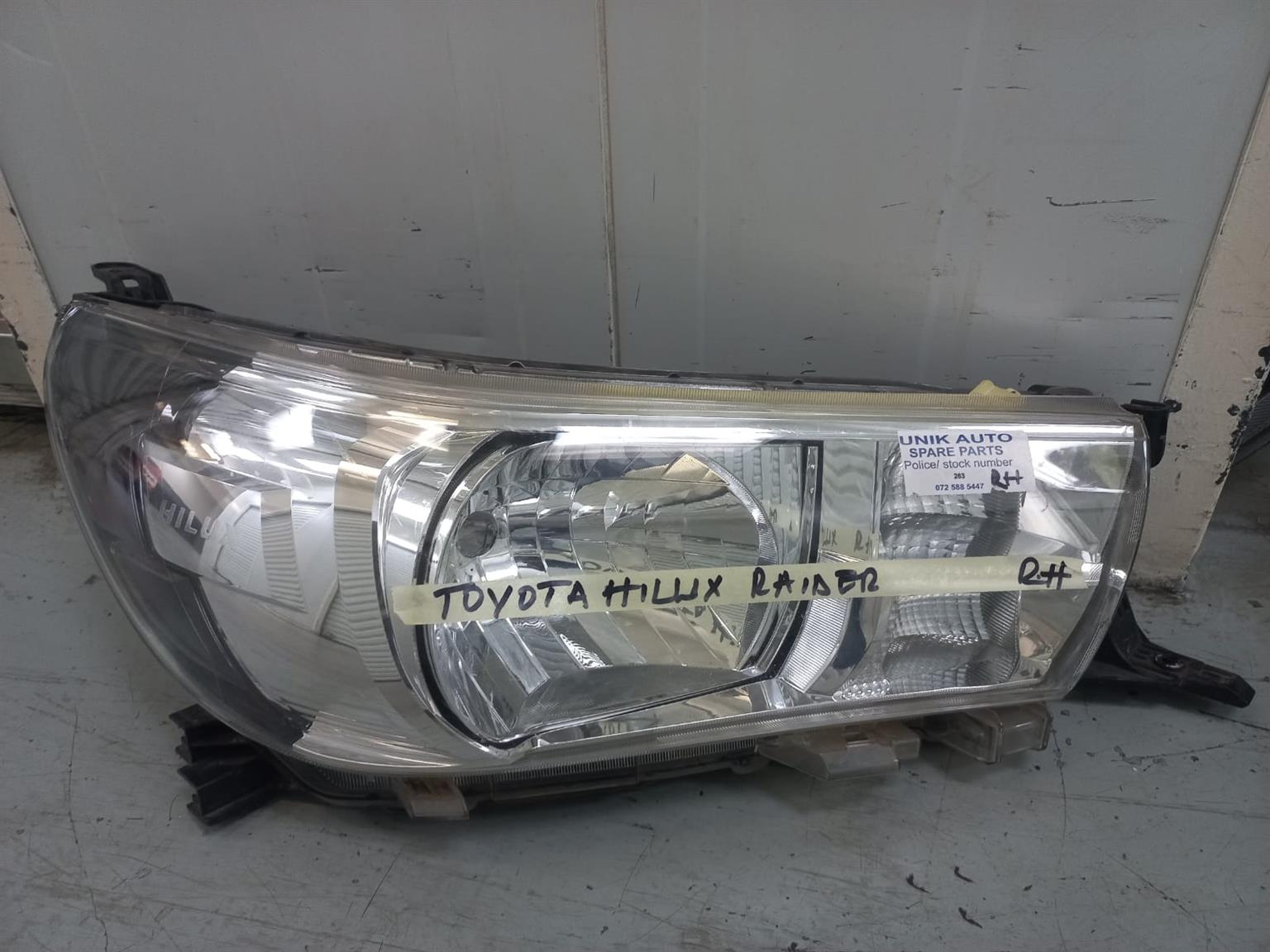 Toyota Hilux GD 6 R/H Headlamp. At Sema Spare Centre - Private Seller Toyota Hilux GD 6 R/H Headlamp. At Sema Spare Centre - Private Seller