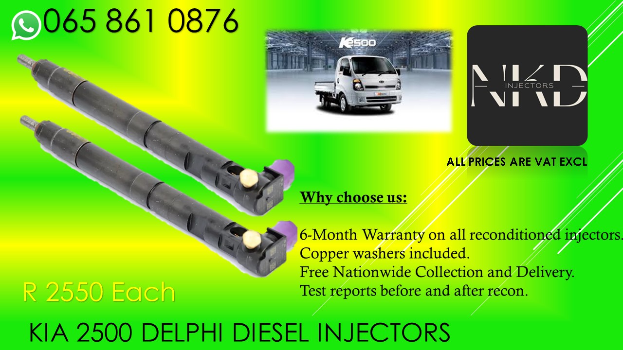 KIA 2500 DELPHI DIESEL INJECTORS FOR SALE ON SERVICE EXCHANGE - Private Seller KIA 2500 DELPHI DIESEL INJECTORS FOR SALE ON SERVICE EXCHANGE - Private Seller