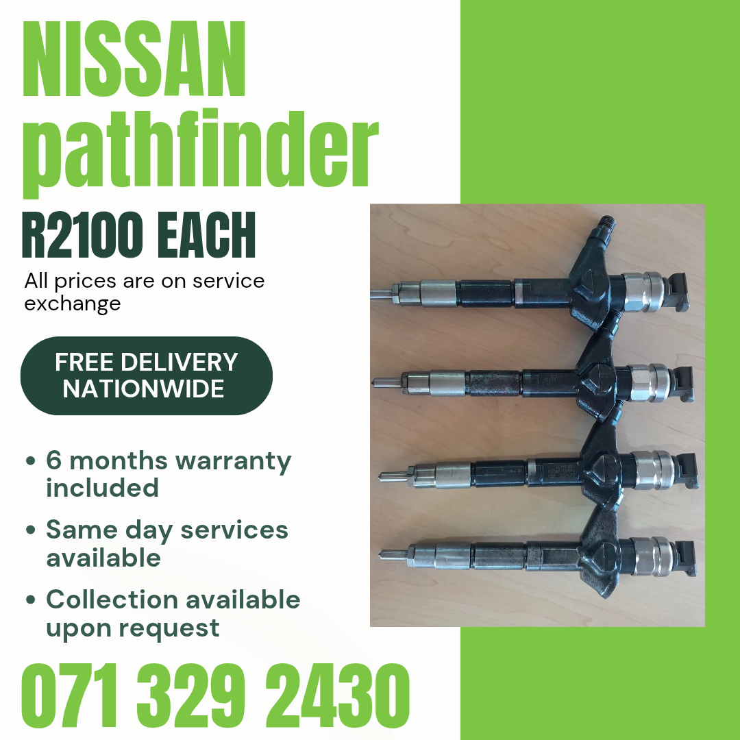 NISSAN PATHFINDER INJECTORS FOR SALE WITH WARRANTY - Private Seller NISSAN PATHFINDER INJECTORS FOR SALE WITH WARRANTY - Private Seller