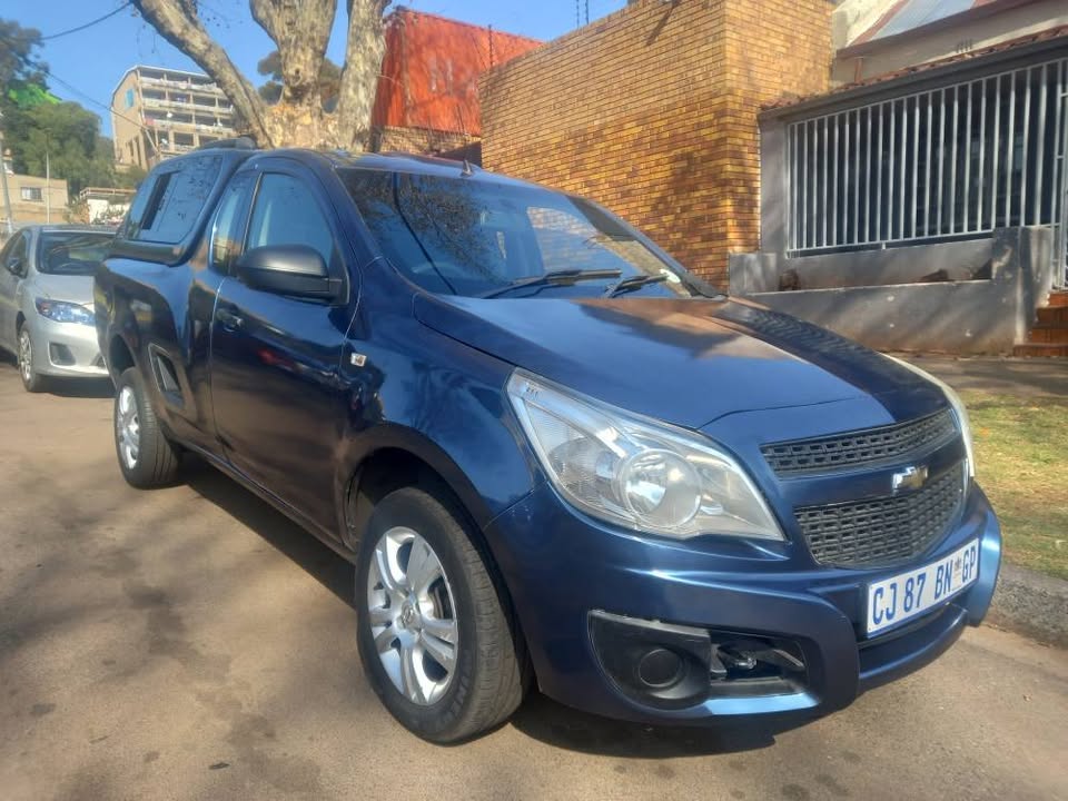 2014 CHEVROLET UTILITY BAKKIE 1.4 DIESEL, MANUAL, BLUE, 105000KMS