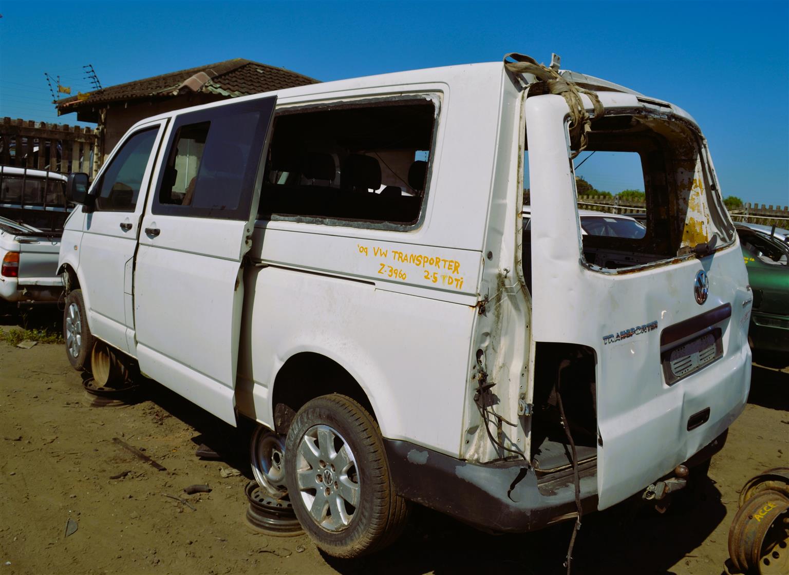 2012 VW Transporter 2.5TDI - Stripping for Spares