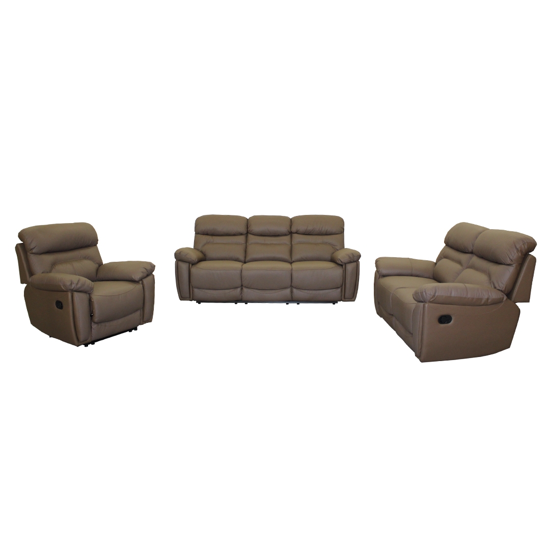 LOUNGE SUITE OXFORD 3 PIECE GENUINE LEATHER UPPER FOR R27999!!!