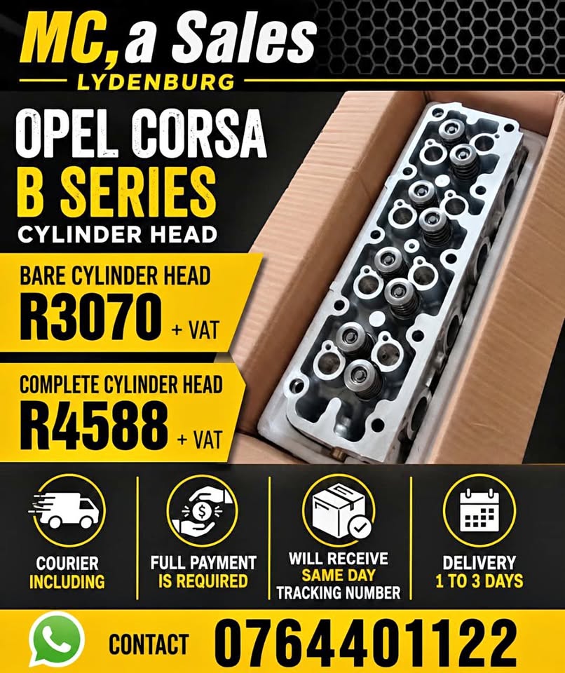 Opel Corsa B-Series Cylinder Heads - Private Seller Opel Corsa B-Series Cylinder Heads - Private Seller