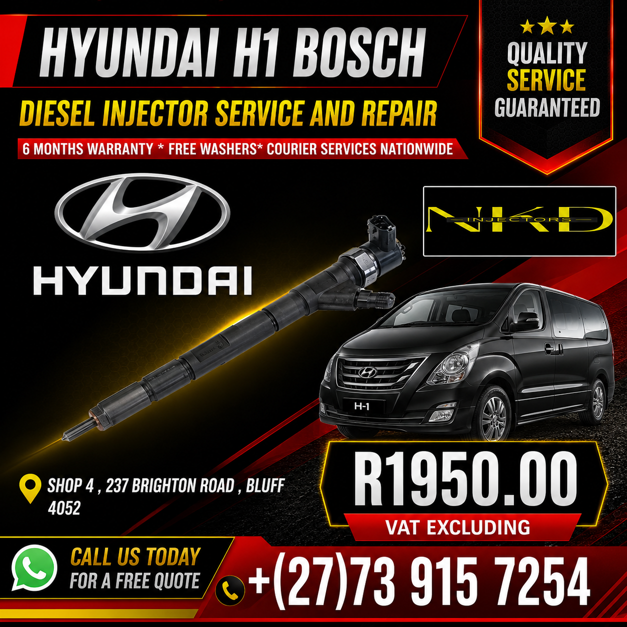 Recon_Injectors_For_Hyundai_H1_Bosch - Private Seller Recon_Injectors_For_Hyundai_H1_Bosch - Private Seller