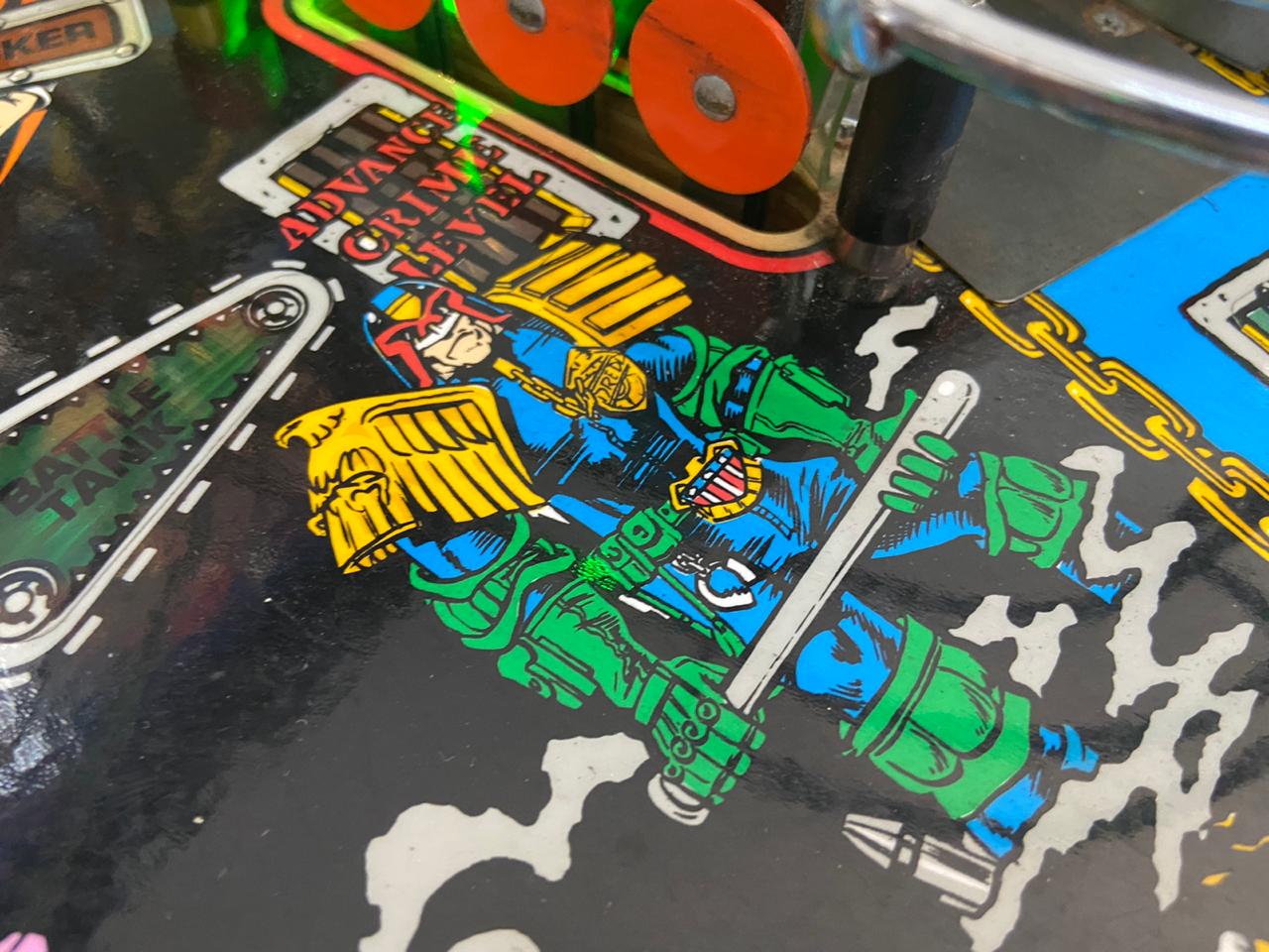 Judge Dredd Pinball Machine by Bally for sale