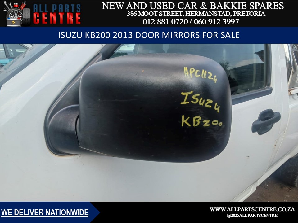 Isuzu KB200 door mirrors for sale – used Isuzu KB200 door mirrors for sale – used