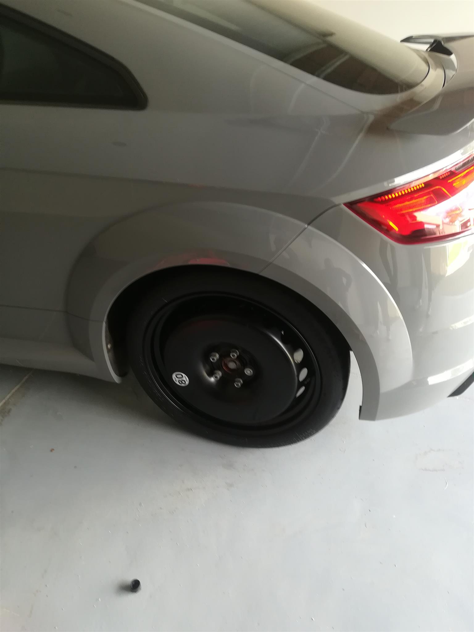 Audi TT RS 19 inch Space Saver Spare Wheel with Cool Wheel Cover - Private Seller