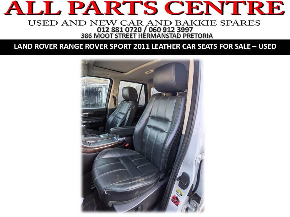 For Sale: Range Rover Sport 2011 Leather Car Seats For Sale: Range Rover Sport 2011 Leather Car Seats