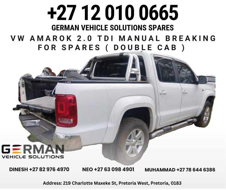 VW Amarok 2.0 TDI Manual used spares used parts - Private Seller VW Amarok 2.0 TDI Manual used spares used parts - Private Seller