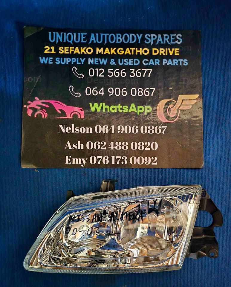 Nissan Almera Left Headlight 2000 – 2003