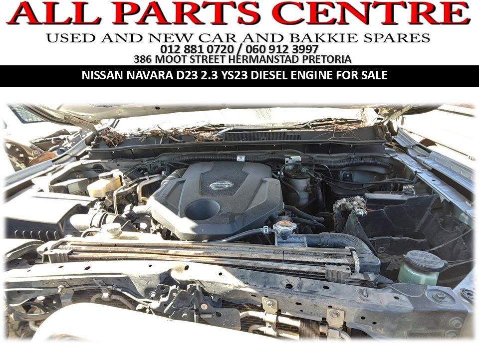 Nissan Navara D23 YS23 2.3L diesel engine for sale - Private Seller Nissan Navara D23 YS23 2.3L diesel engine for sale - Private Seller