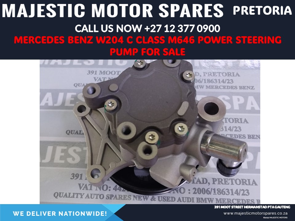 Mercedes W204 M646 power steering pump for sale Mercedes W204 M646 power steering pump for sale