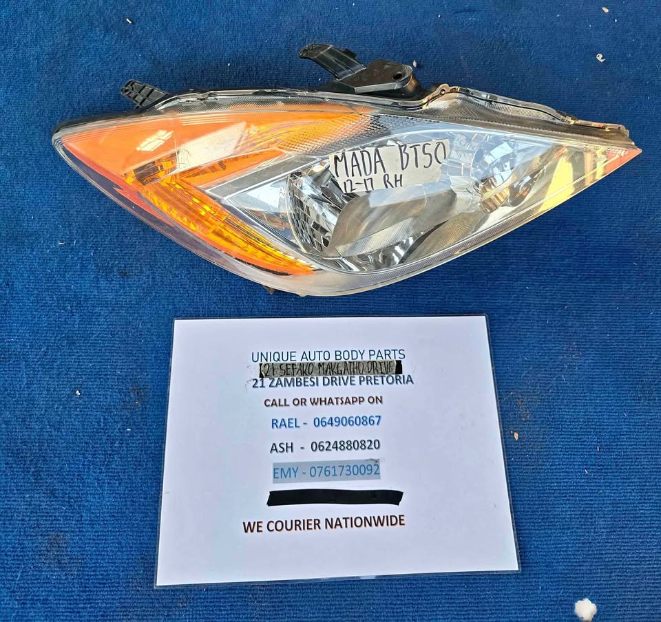 Mazda BT50  Headlight Right 2012 – 2017