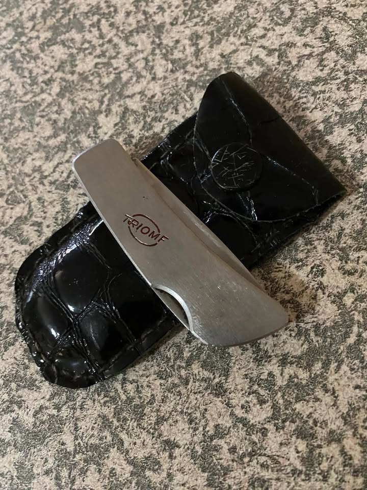 Triomf vintage rare stainless steel collectible, “cutting device” Triomf vintage rare stainless steel collectible, “cutting device”
