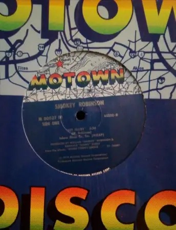 Smokey Robinson - Get Ready 12" Single Record