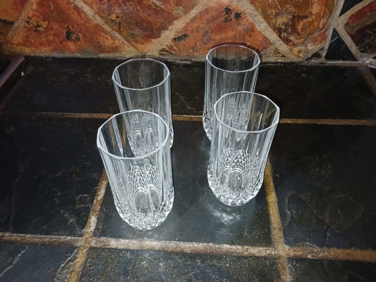 Crystal glasses - Cristal d’Arques Paris Longchamp Crystal Glasses