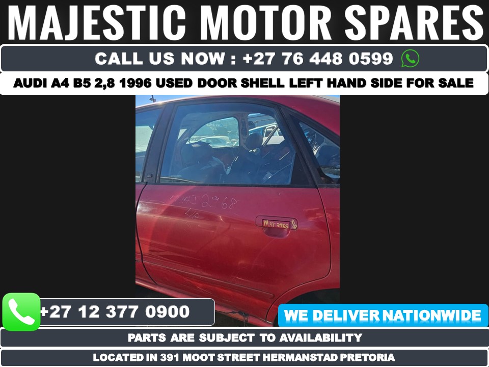1996 Audi A4 B5 2.8 car door rear used for sale - Private Seller 1996 Audi A4 B5 2.8 car door rear used for sale - Private Seller