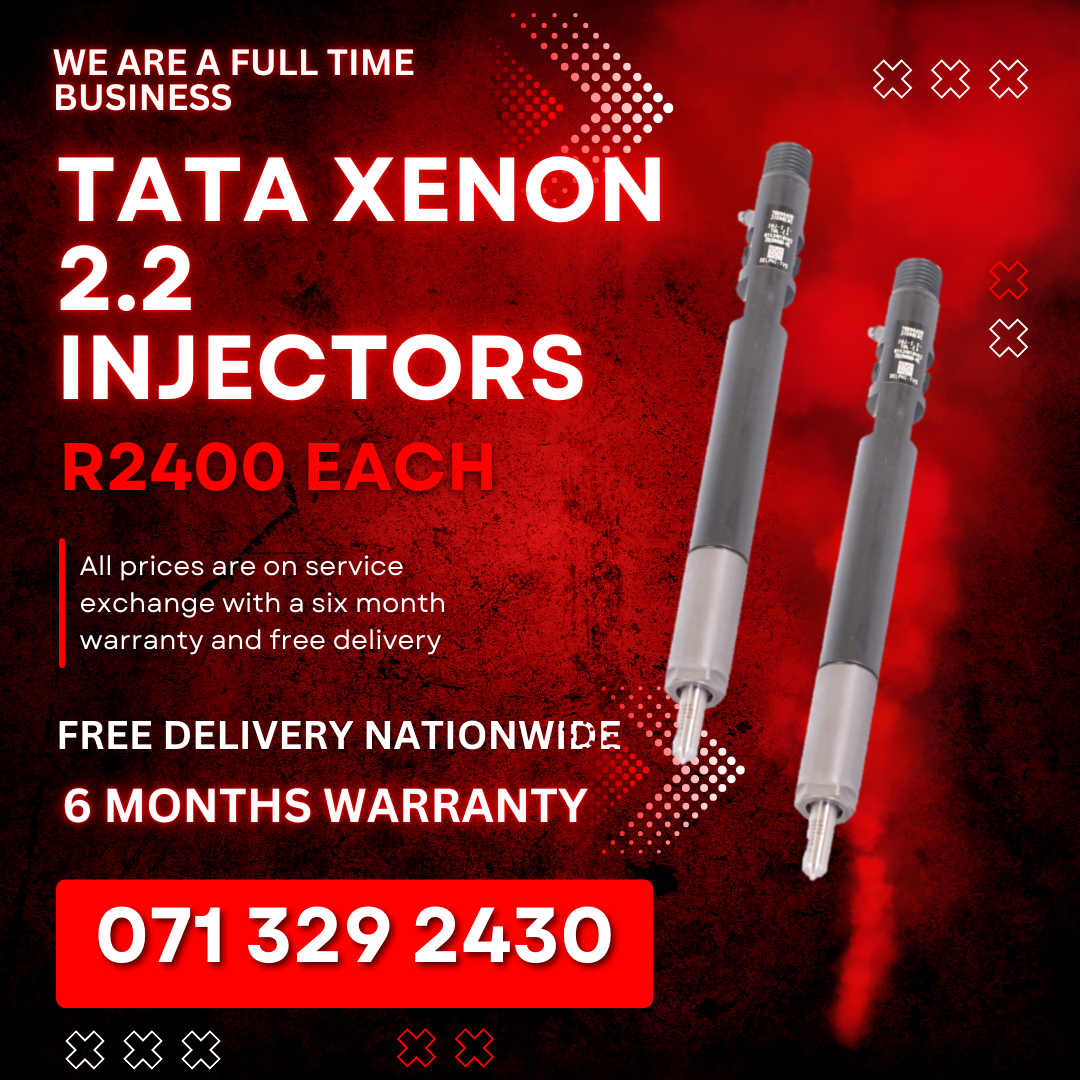 TATA XENON 2.2 INJECTORS FOR SALE WITH WARRANTY - Private Seller TATA XENON 2.2 INJECTORS FOR SALE WITH WARRANTY - Private Seller