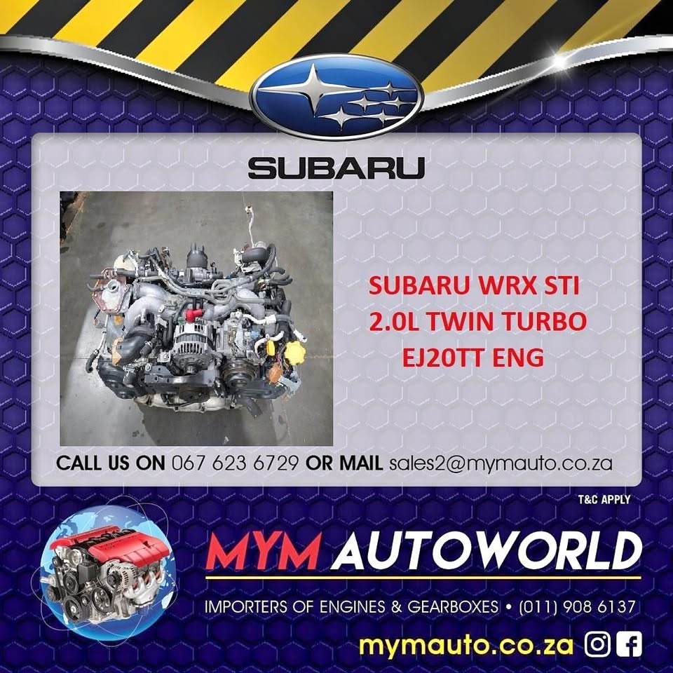 SUBARU WRX STI 2.0L TWIN TURBO EJ20TT IMPORTED USED ENGINE - Private Seller SUBARU WRX STI 2.0L TWIN TURBO EJ20TT IMPORTED USED ENGINE - Private Seller