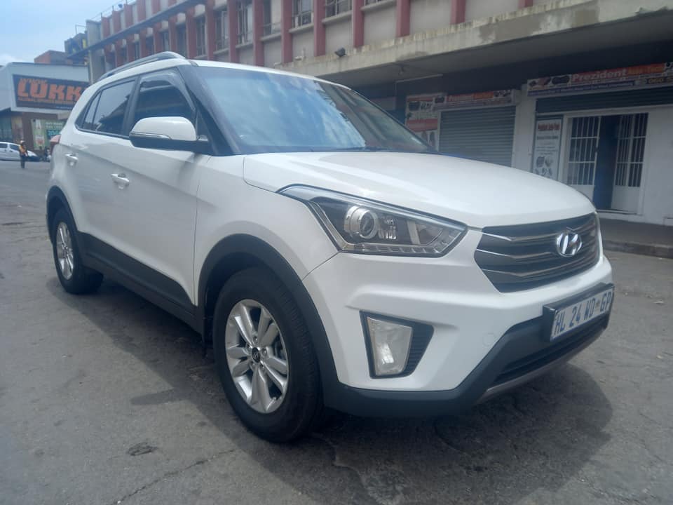 2018 HYUNDAI CRETA 1.6 PETROL, AUTOMATIC TRANSMISSION, WHITE COLOUR