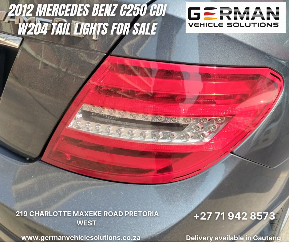 2012 Mercedes Benz c250 cdi w204 tail lights for sale - Private Seller 2012 Mercedes Benz c250 cdi w204 tail lights for sale - Private Seller