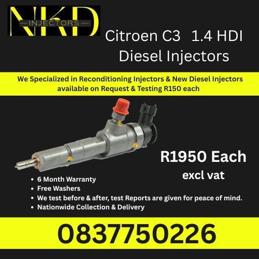 CITROEN C3 DIESEL INJECTORS FOR SALE - Private Seller CITROEN C3 DIESEL INJECTORS FOR SALE - Private Seller