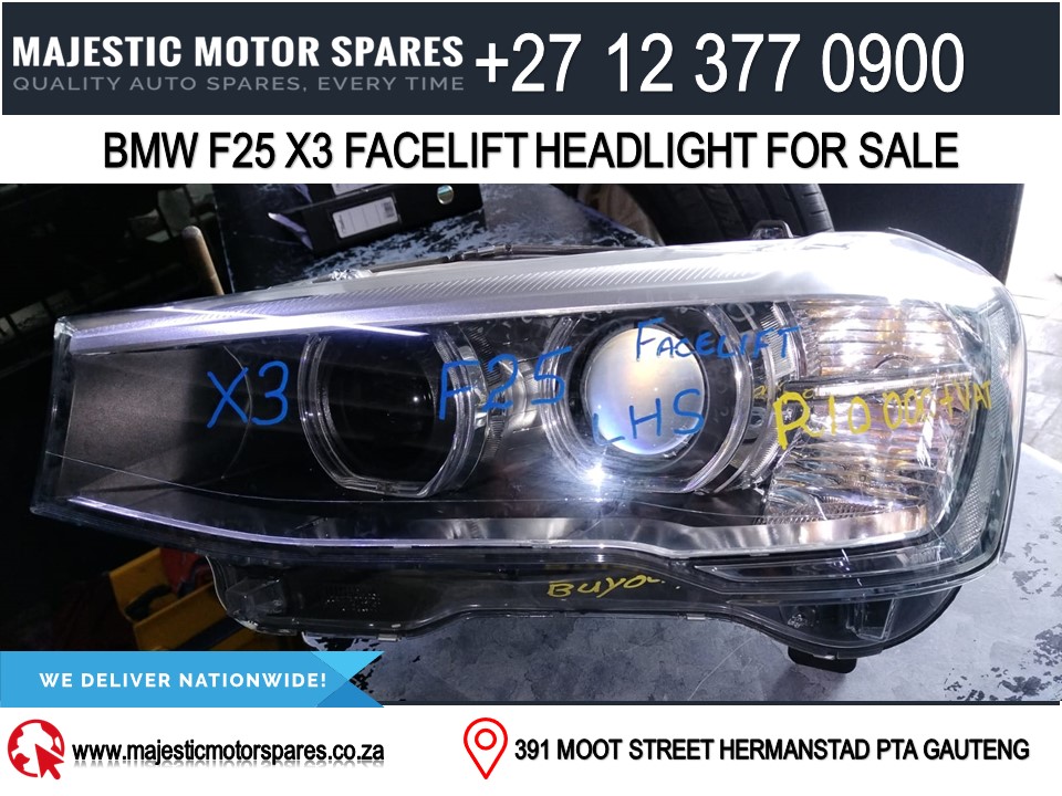 Bmw X3 F25 facelift headlights for sale NEW - Private Seller