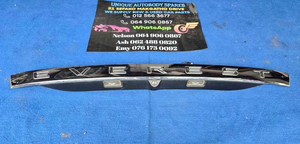 Ford Everest Complete Tailgate Handle Trim