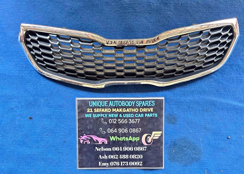 Kia Cerato Main Front Bumper Grill 2013 +