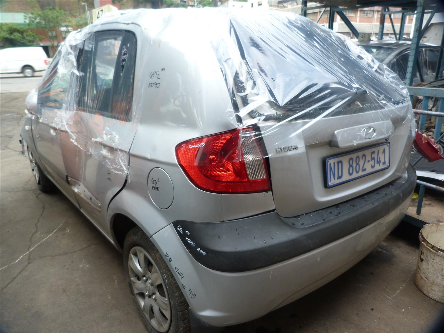 Hyundai Getz 1.4 Manual Silver - 2008 STRIPPING FOR SPARES - Private Seller Hyundai Getz 1.4 Manual Silver - 2008 STRIPPING FOR SPARES - Private Seller
