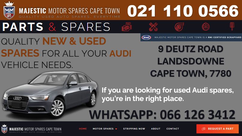 AUDI NEW AND USED REPLACEMENT SPARE PARTS AVAILABLE - Private Seller AUDI NEW AND USED REPLACEMENT SPARE PARTS AVAILABLE - Private Seller