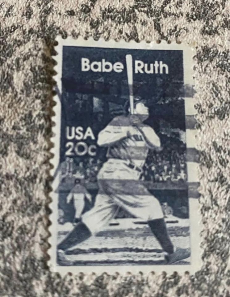 Stamp - Babe Ruth USA stamp