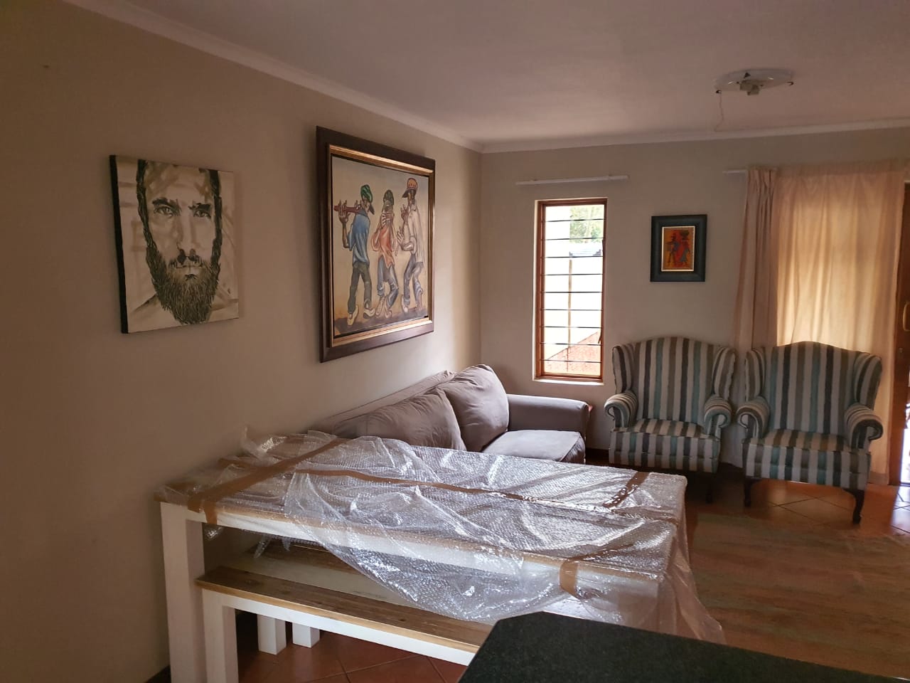 2 Bed, 1 Bath modern ground floor apartment for sale in 21 Zambezi Estate.