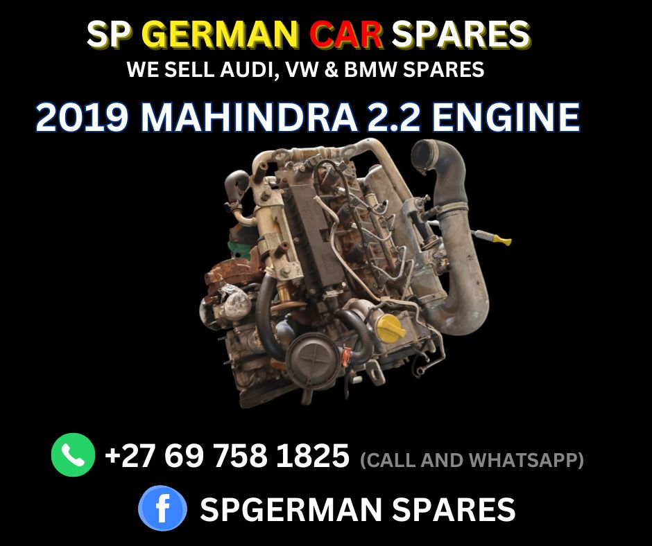 2019 MAHINDRA 2.2 ENGINE FOR SALE!!! - Private Seller 2019 MAHINDRA 2.2 ENGINE FOR SALE!!! - Private Seller