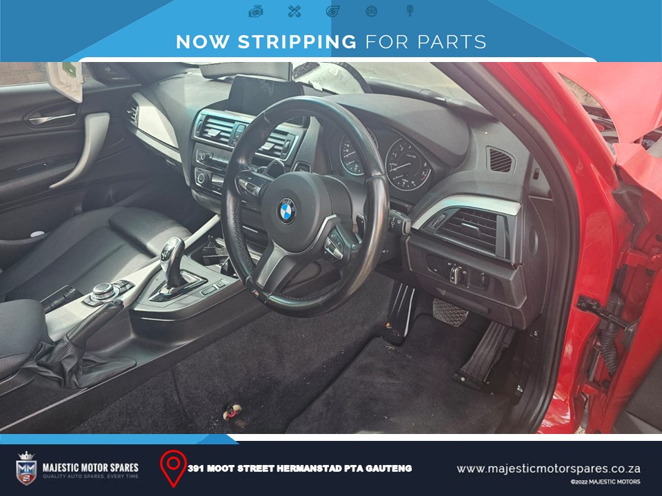 Red 2016 BMW F20 M140I Stripping for Spares