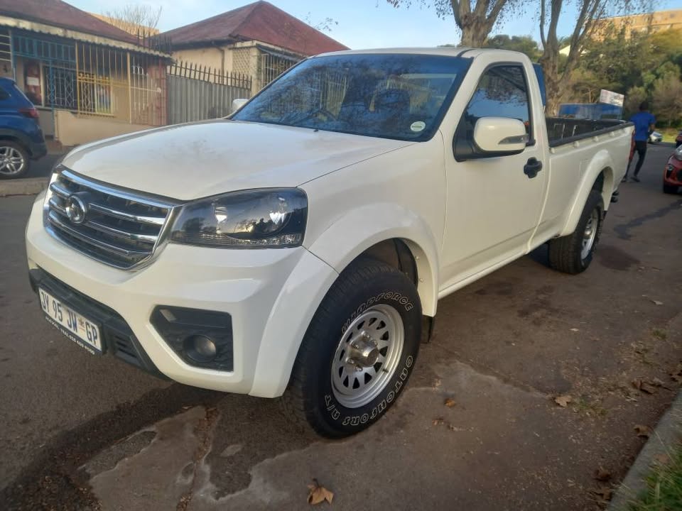 2021 GWM STEED SINGLE CAB.0 DIESEL, MANUAL, WHITE,