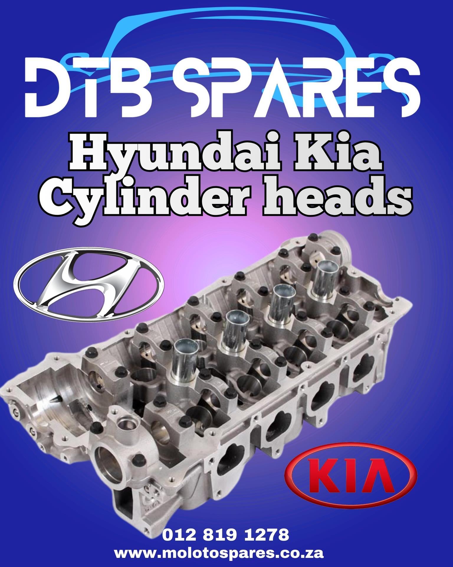 Cyclinder heads for Kia and Hyundai - Private Seller Cyclinder heads for Kia and Hyundai - Private Seller