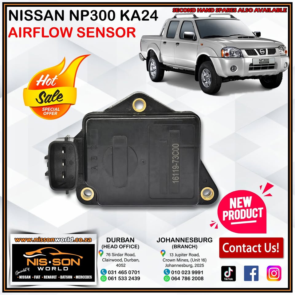 Nissan NP300 KA24 Airflow Sensor - Private Seller Nissan NP300 KA24 Airflow Sensor - Private Seller